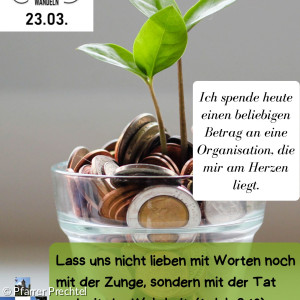Fastenkalender 23.03